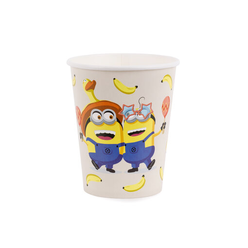 Minions Bekers 250ml (6st)