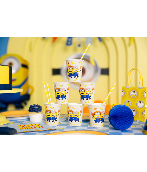 Minions Bekers 250ml (6st)