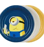 Minions Bordjes 18cm (6st)