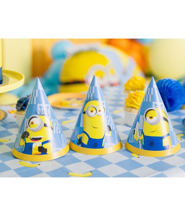 Feesthoedjes Minions (6st)