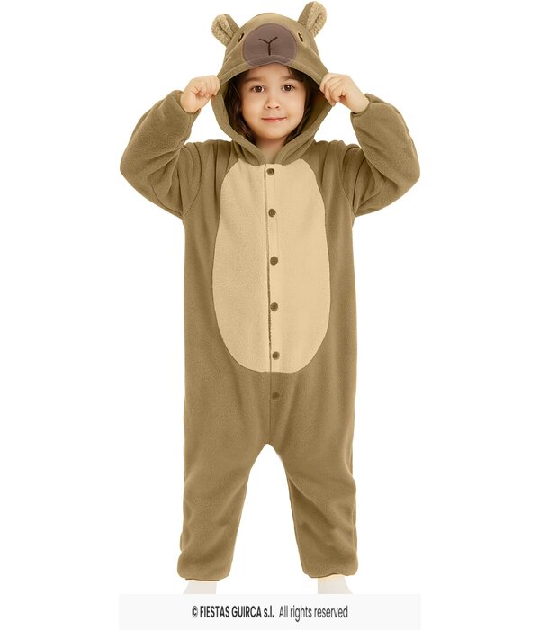 Capibara Onesie Kind