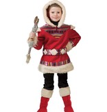 Eskimo pakje kind rood