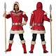 Eskimo kostuum man rood