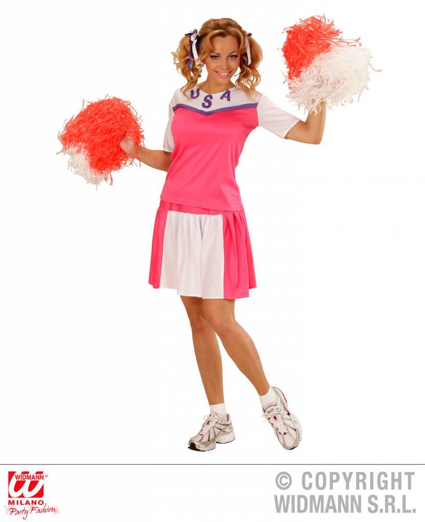 Cheerleader Pompon Roze - Partywinkel