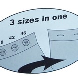 Rock and Roll rok met sjaaltje rood/zwart