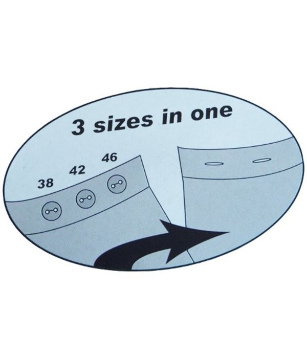 Rock and Roll rok met sjaaltje rood/zwart