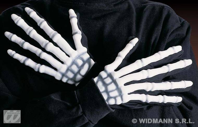 Handen skelet glow in dark