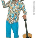 Hippie Flower Power kostuum XXL Luxe