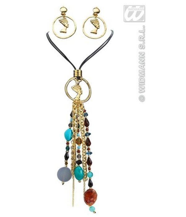Ketting met oorbellen Cleopatra