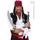 Carribische Piratenpruik met Bandana