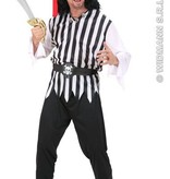 Piraat man kostuum Sam Scarr