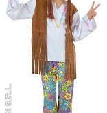 Hippie Woodstock pak meisje