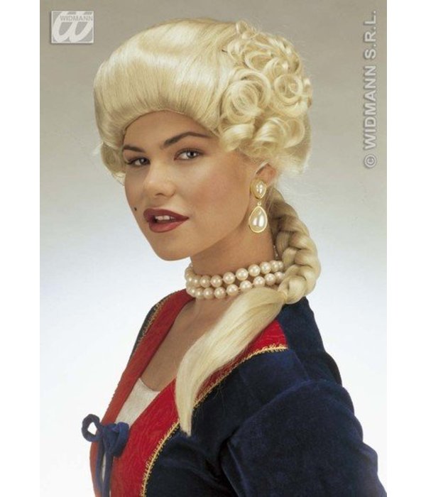 Pruik Hertogin Josephine blond