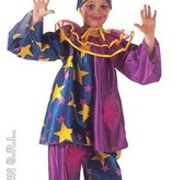 Clownspak kind met sterren