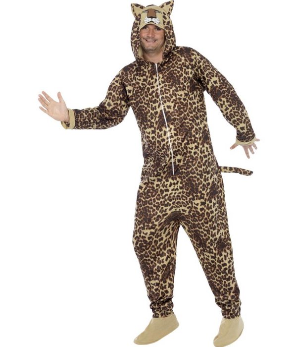 Luipaard onesie