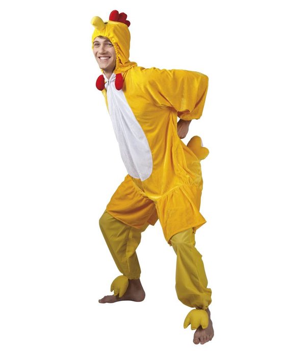 Kippenkostuum pluche