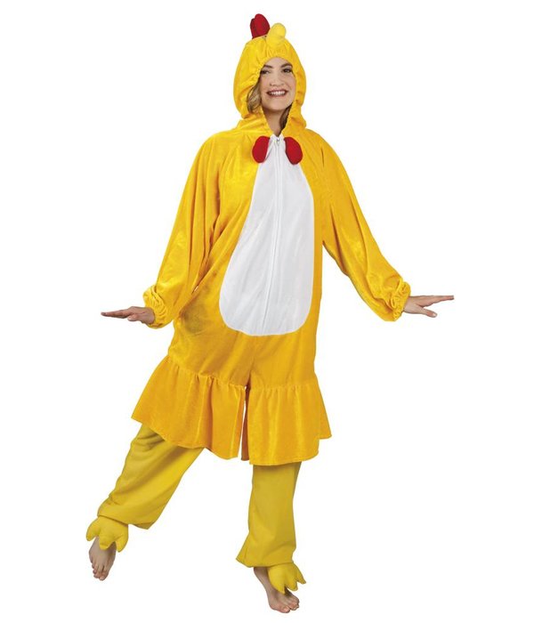 Kippenkostuum pluche