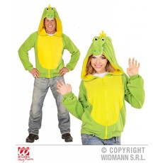 Hoodie vest krokodil