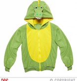 Hoodie vest krokodil