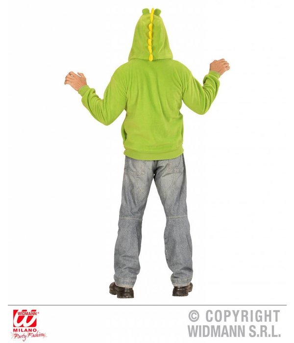 Hoodie vest krokodil