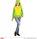 Hoodie vest krokodil