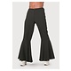 Hippie broek zwart bi-stretch man