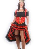 sexy can can moulin rouge jurk