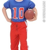 American Football speler kind kostuum