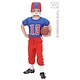 American Football speler kind kostuum