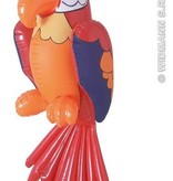 Opblaasbare papegaai 60 cm