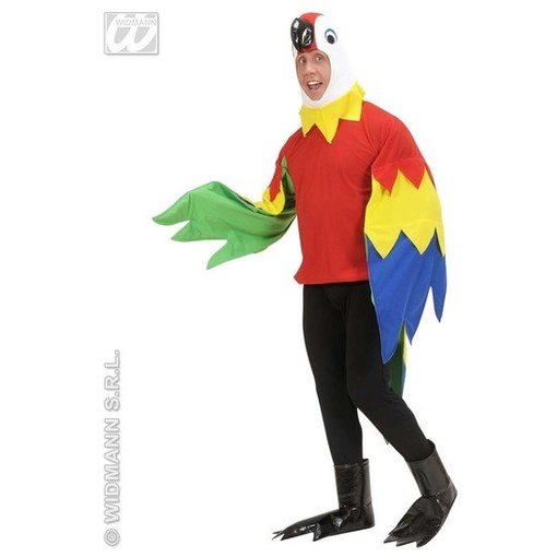 Papegaai kostuum
