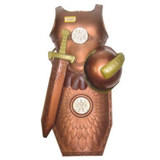 Ridderset 4-delig luxe brons