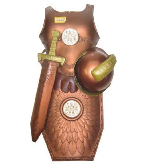 Ridderset 4-delig luxe brons