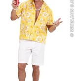 Hawaii blouse geel