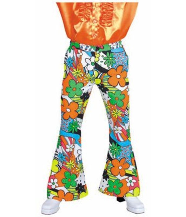 Hippiebroek man Woodstock Elite