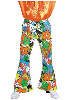 Hippiebroek man Woodstock Elite afbeelding