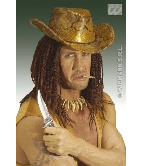 Slangenleer Dandy hoed