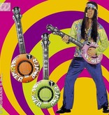 Opblaasbare Flower Power Banjo