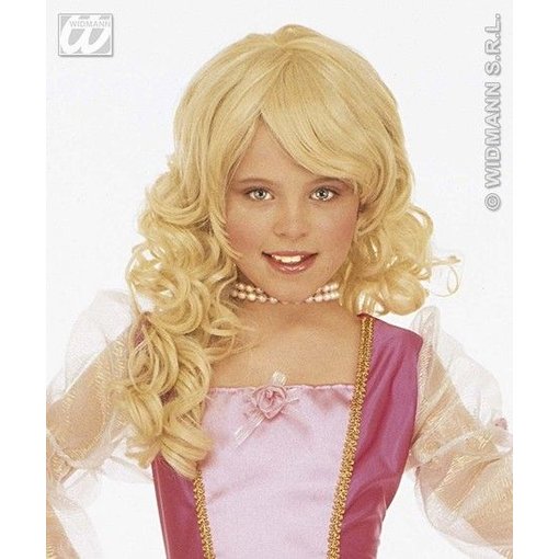 Glamour pruik kind Annabel