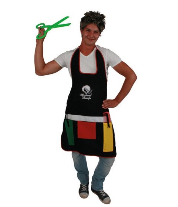 Kappersschort 'het scherpe schaartje'