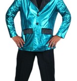 Smoking feest 2-delig turquoise