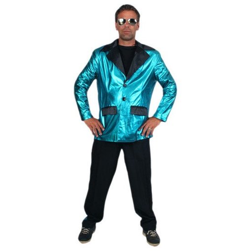 Smoking feest 2-delig turquoise