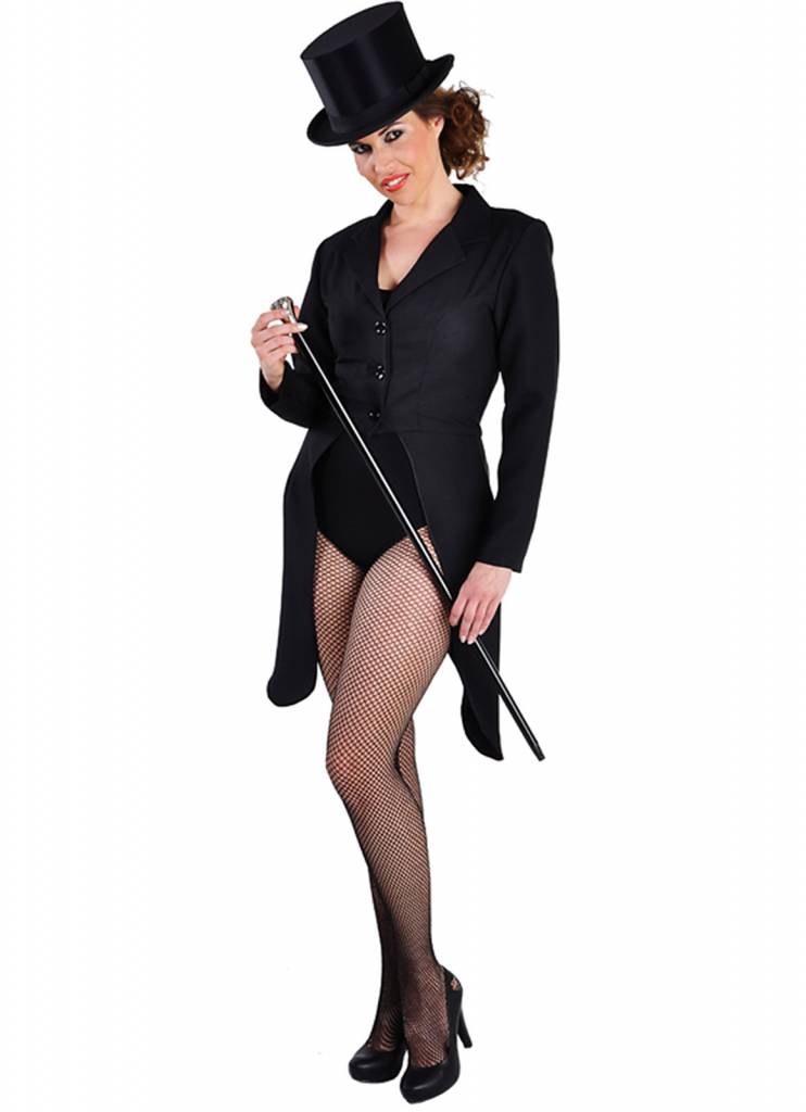Slipjas zwart dames afbeelding