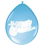 Ballonnen geboorte blauw