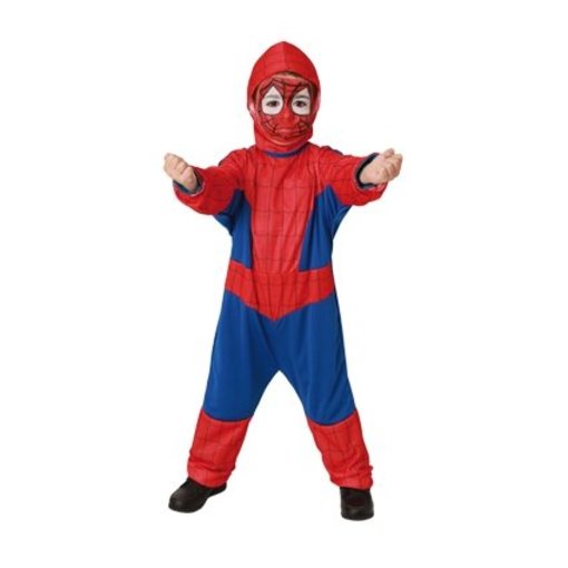 Kleine Spiderman held pakje