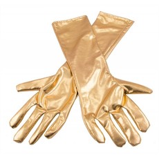 Handschoenen Metallic Goud