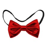 Strikje Metallic Rood