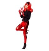 Strikje Metallic Rood