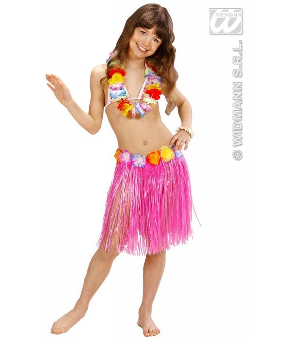Hawaii Kinderrokje roze