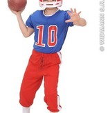 American Football speler kind kostuum